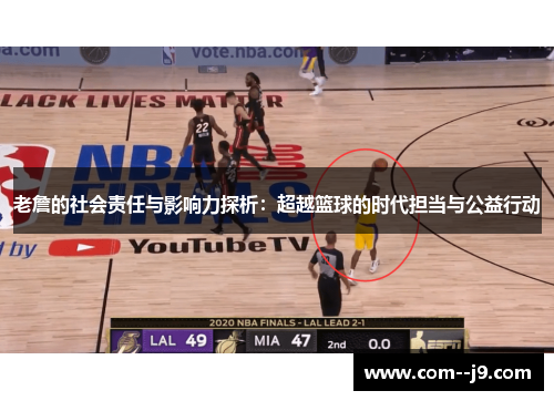 老詹的社会责任与影响力探析：超越篮球的时代担当与公益行动